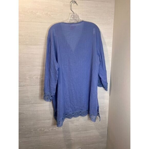 Isaac Mizrahi Bathing Suit Cover Ups for Women Crochet Beach Coverup Swimsuits - Picture 5 of 9